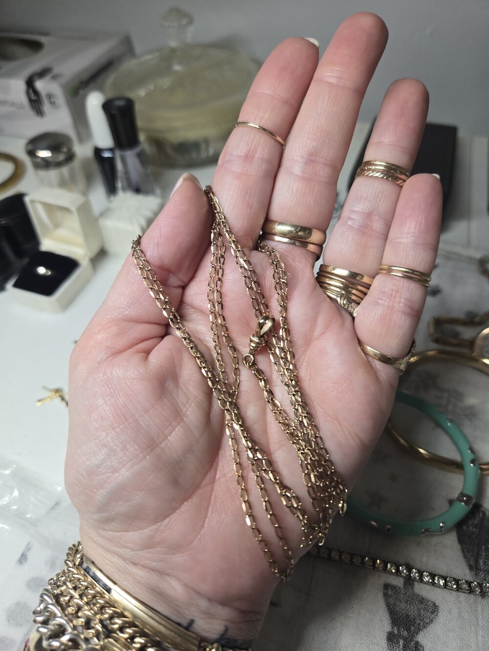 Victorian Gold Filled Watch Chain